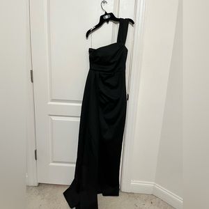 Black evening dress